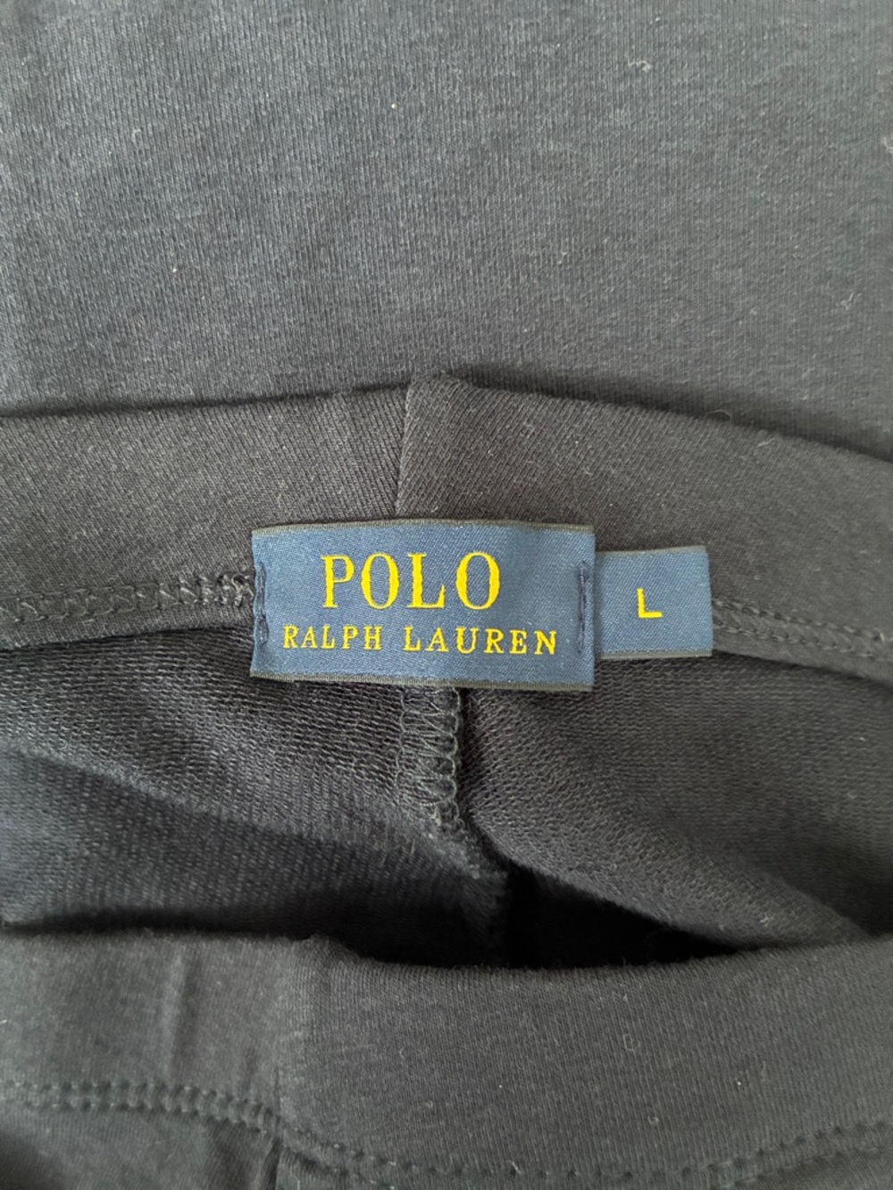 Polo Ralph Lauren Size L Skinny Riding Leggings with Sheep Leather - Navy/Brown - Picture 7 of 11
